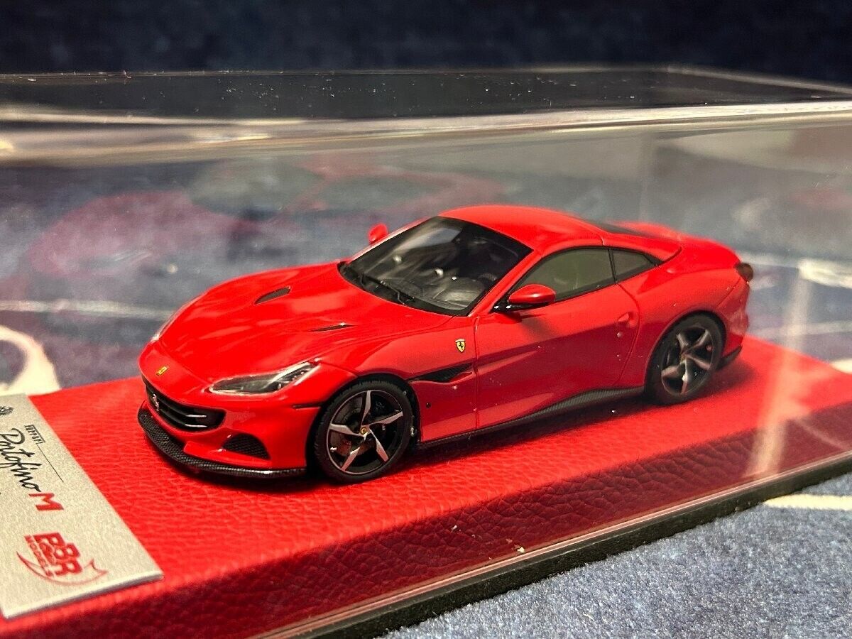 1/43 BBR Ferrari Portofino M Spider Rosso Corsa w/ Box From 1/43 BBR Ferrari Portofino M Spider Rosso Corsa w/ Box From