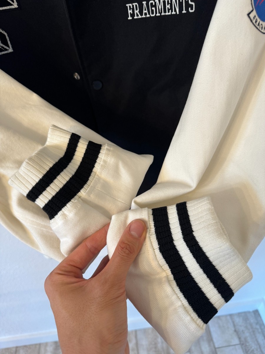 Louis Vuitton x Fragment Design 1A31VW Embroidered Varsity Jacket