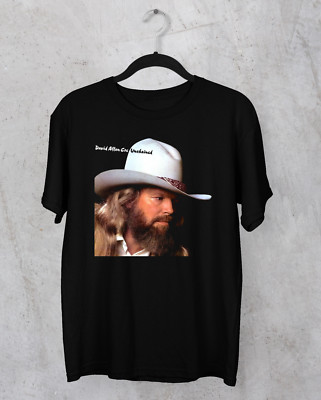 David Allan Coe album black T-shirt short sleeve All sizes S to 345Xl XY794