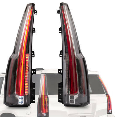 VLAND LED Rückleuchten transparent für Chevrolet Tahoe/Suburban 2015-2020