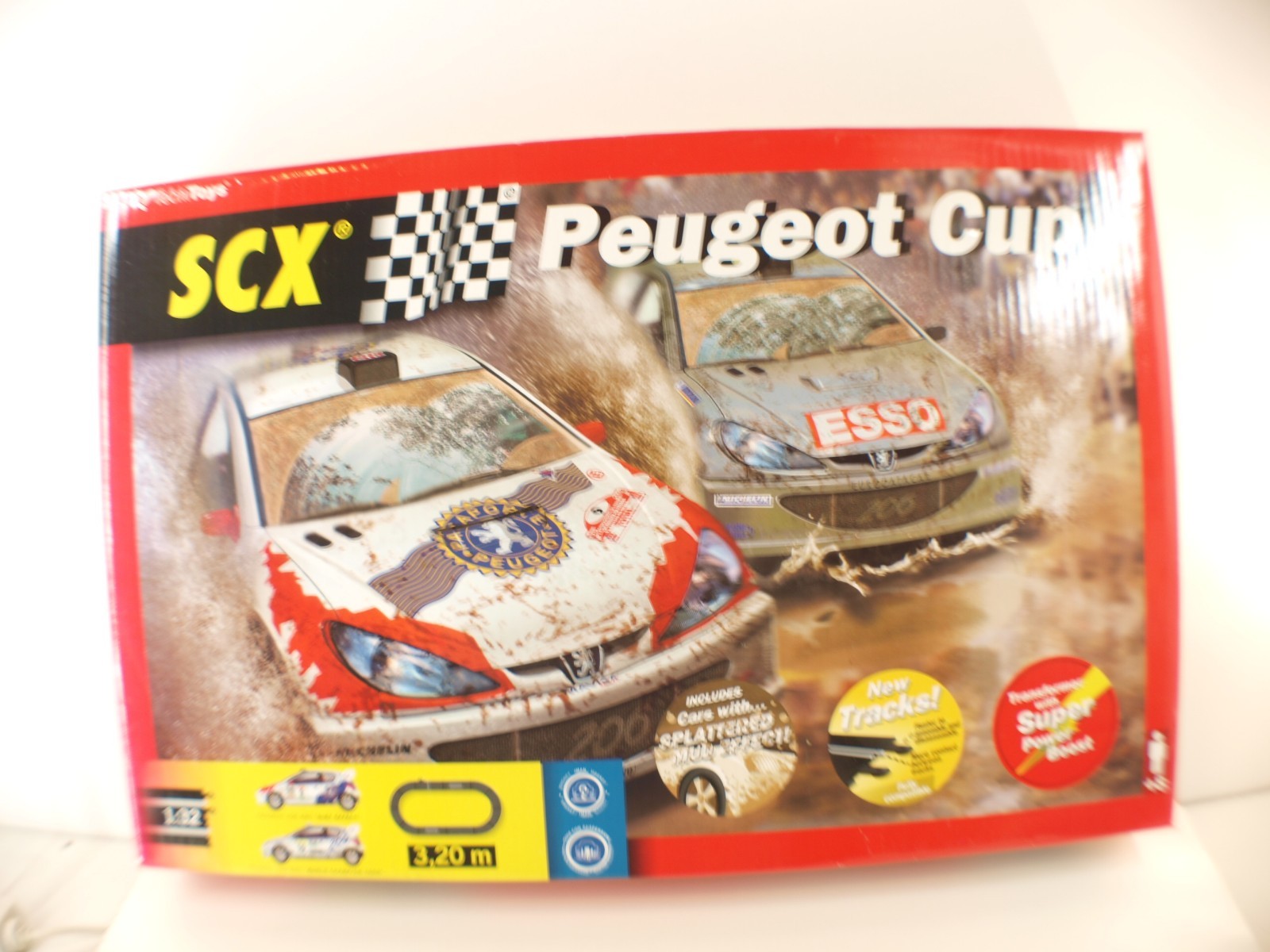 Technitoys Scx - Circuito Peugeot Cup- 206 WRC 1 3 2-2000 - Nunca Abierto Technitoys Scx - Circuito Peugeot Cup- 206 WRC 1 3 2-2000 - Nunca Abierto