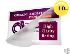 100/pack 10 Mil Mini-Menu Hot Laminating Pouches 11-1/4 x 17-1/4, 11.25 x 17.25