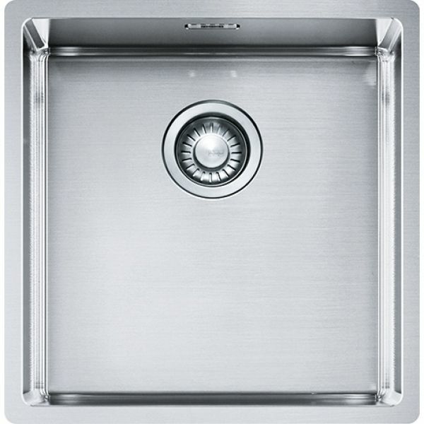 Franke Box - Bxx 110-40 Botón rojoondo Acabado en Acero Inoxidable Franke Box - Bxx 110-40 Botón rojoondo Acabado en Acero Inoxidable