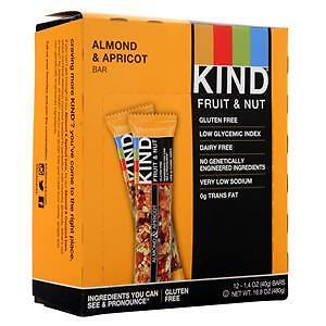 Kind Fruit&nut bars almond&Apricot - 12 ct (602652171253)
