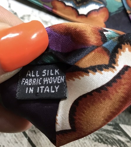 Authentic Christian Dior Monsieur Mens 100% Silk Tie Necktie - Picture 6 of 6