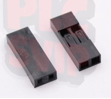 100Pcs 2.54mm 2P Pitch Dupont Jumper Wire Cable Housing Female Pin Connector