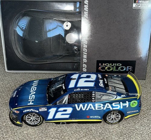Ryan Blaney Signed 1:24 2022 Wabash Liquid Color Diecast NASCAR Auto COA - Picture 2 of 4