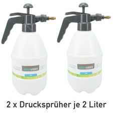 2 LITER Handsprüher 2 Stück Pumpsprüher Dr...