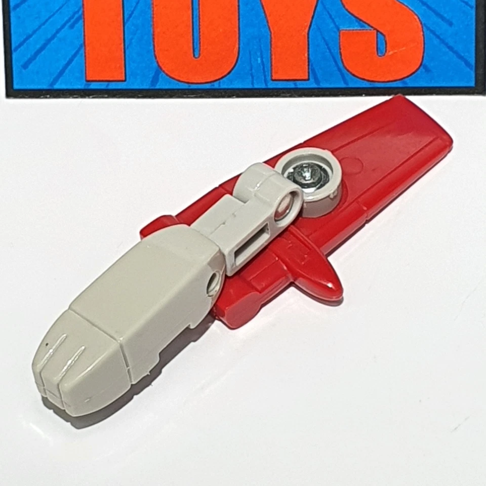 Transformers G1 Powerglide LEFT WING arm original red mini vehicle plane part - Image 3 of 4