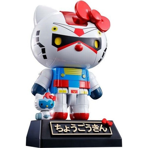 BANDAI Chogokin Mobile Suit Gundam x Hello Kitty Painted Movable Japan NEW FS