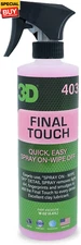 Final Touch Quick Detail Spray - Easy Spray On, Wipe Off Showroom Shine 16oz.