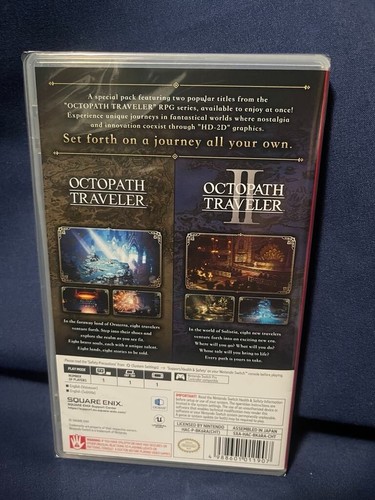 NEW Octopath Traveler + Octopath Traveler II Bundle (Nintendo Switch, ENG/ASIA) - Picture 2 of 2