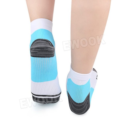 Plantar Fasciitis Foot Pain Relief Sleeves Heel Ankle Sox Compression Socks New - Picture 10 of 13