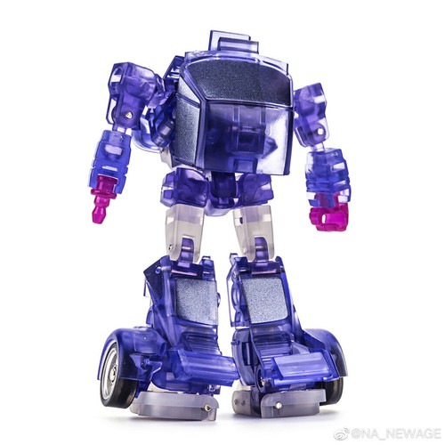 New Shockwave Decepticon NEWAGE H2PT Transparent Action Figure Toys In Stock - Picture 10 of 12