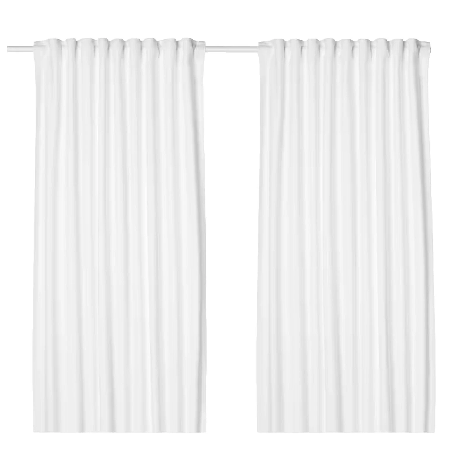 Занавески и портьеры IKEA White Solid Pattern