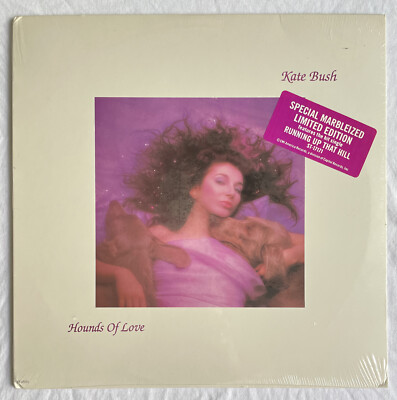 KATE BUSH -Hounds Of Love- Rare Original US Marble Vinyl LP - FACTORY SEALED!