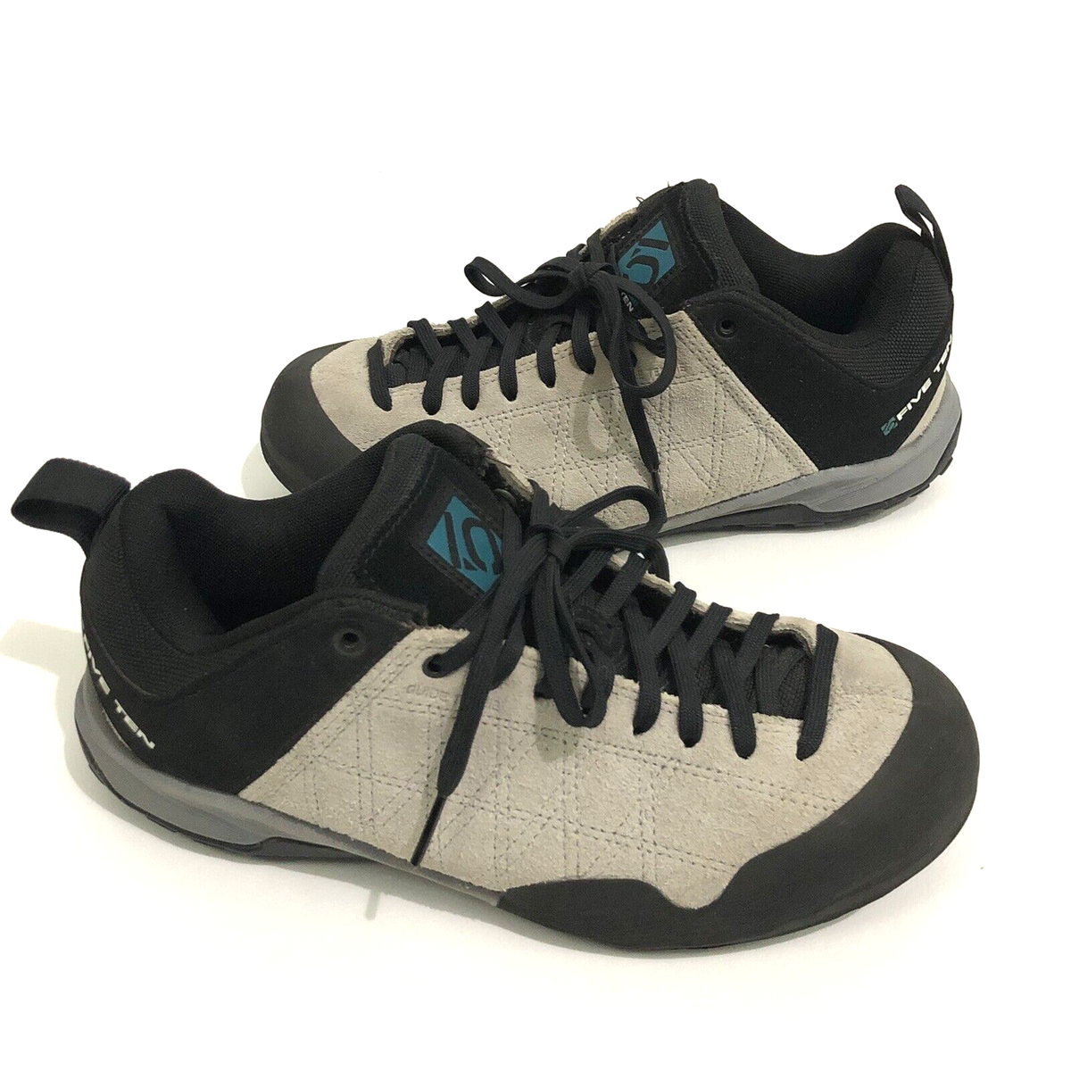 Five Ten Guide Tennie Climbing Hiking Shoes Women SZ Beige Black