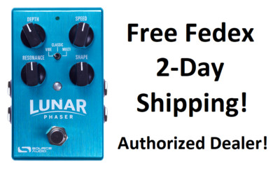 New Source Audio SA241 Lunar Phaser One Series Guitar Effects Pedal