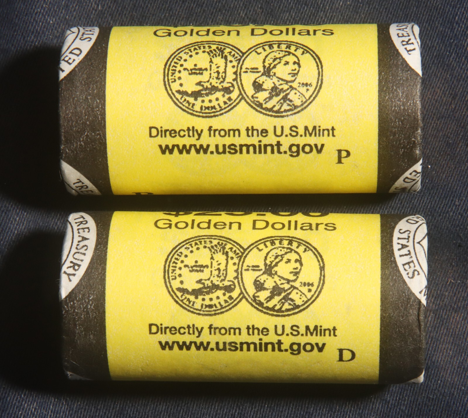 2006 P/D NATIVE AMERICAN 1 COIN MINT ROLLS (50 TOTAL) LOT A55 eBay