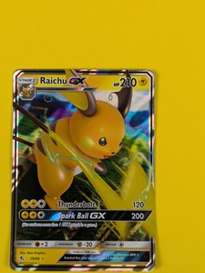 Raichu GX - 20/68 - Ultra Rare Hidden Fates - Pokemon Card - NM