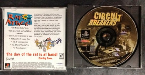 Circuit Breakers (Sony PlayStation 1, PS1 1998) - Picture 2 of 2