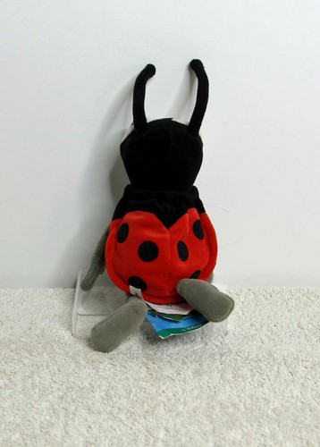 Frances Bug's Life Disney Mini Bohne 7 Zoll Plüschtier mit Originaletikett 1990er Jahre Neu - Bild 2 von 3