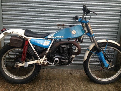 BULTACO VERY RARE 340 6 SPEED SHERPA TWIN SHOCK TRIAL WITH V5! SOLD SOLD