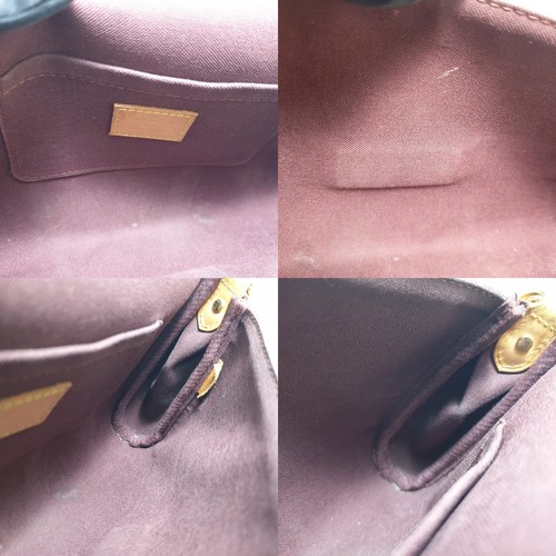 Authentic Louis Vuitton Favorite MM Monogram M40718 Two Way Chain Clutch CLA327 - 第 7/12 張圖片