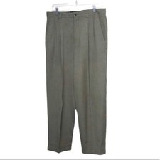 Claiborne Tan Gray Taupe Dress Pants 32S