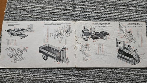 Meccano Limited Bonns Road Liverpool 13 England 0-1 Booklet - Picture 4 of 7