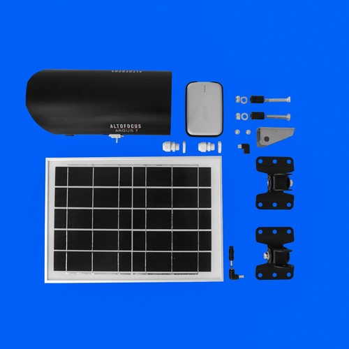 timelapse camera construction GoPro housing with powerbank and solar panel - Picture 2 of 6