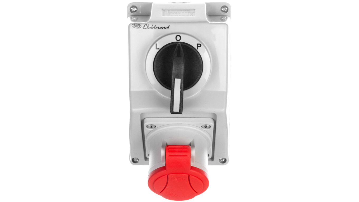 Installation set with switch disconnector 1x32A 4P 400V C32-48 IP-54 9740 /T2UK