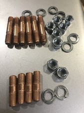 Triumph Gt6vitesse Inlet Exhaust Manifold To Head Stud Set Triumph Gt6vitesse Inlet Exhaust Manifold To Head Stud Set