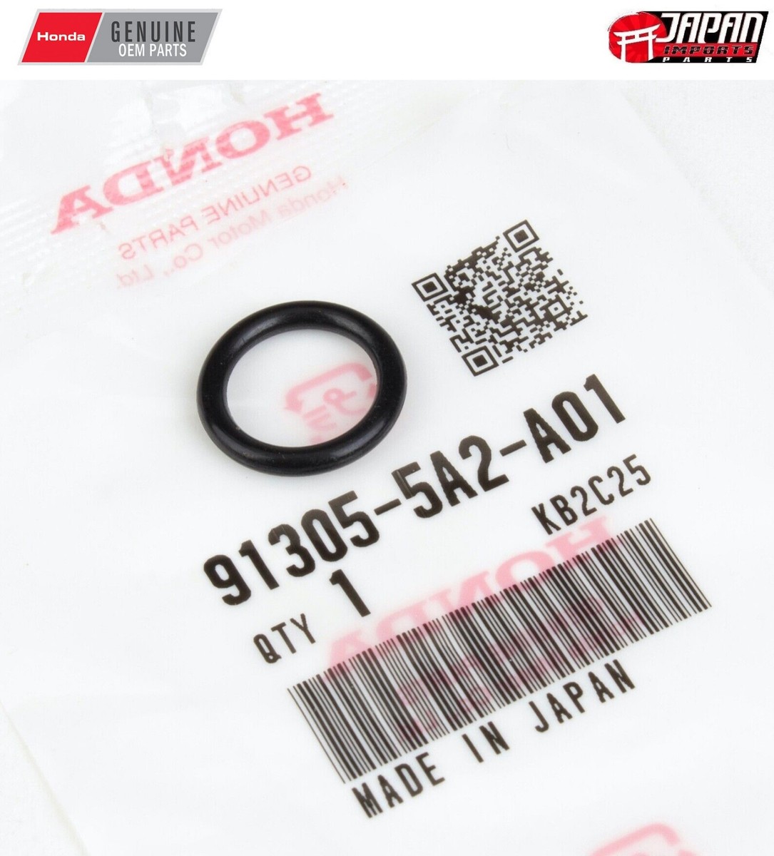 New Honda Genuine OEM VTEC Filter Gasket & Timing Cover O