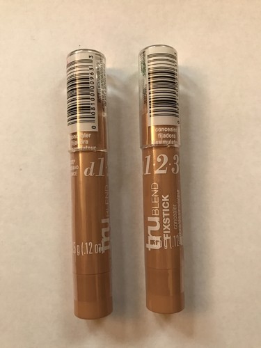 2 tube Covergirl TruBlend FixStick D1-2-3-4 D1-4 MEDIUM DEEP Concealer SEALED - Picture 3 of 4