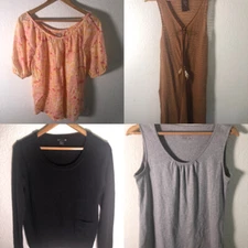 Lot of 4 Variety Women's Tops Size Medium
