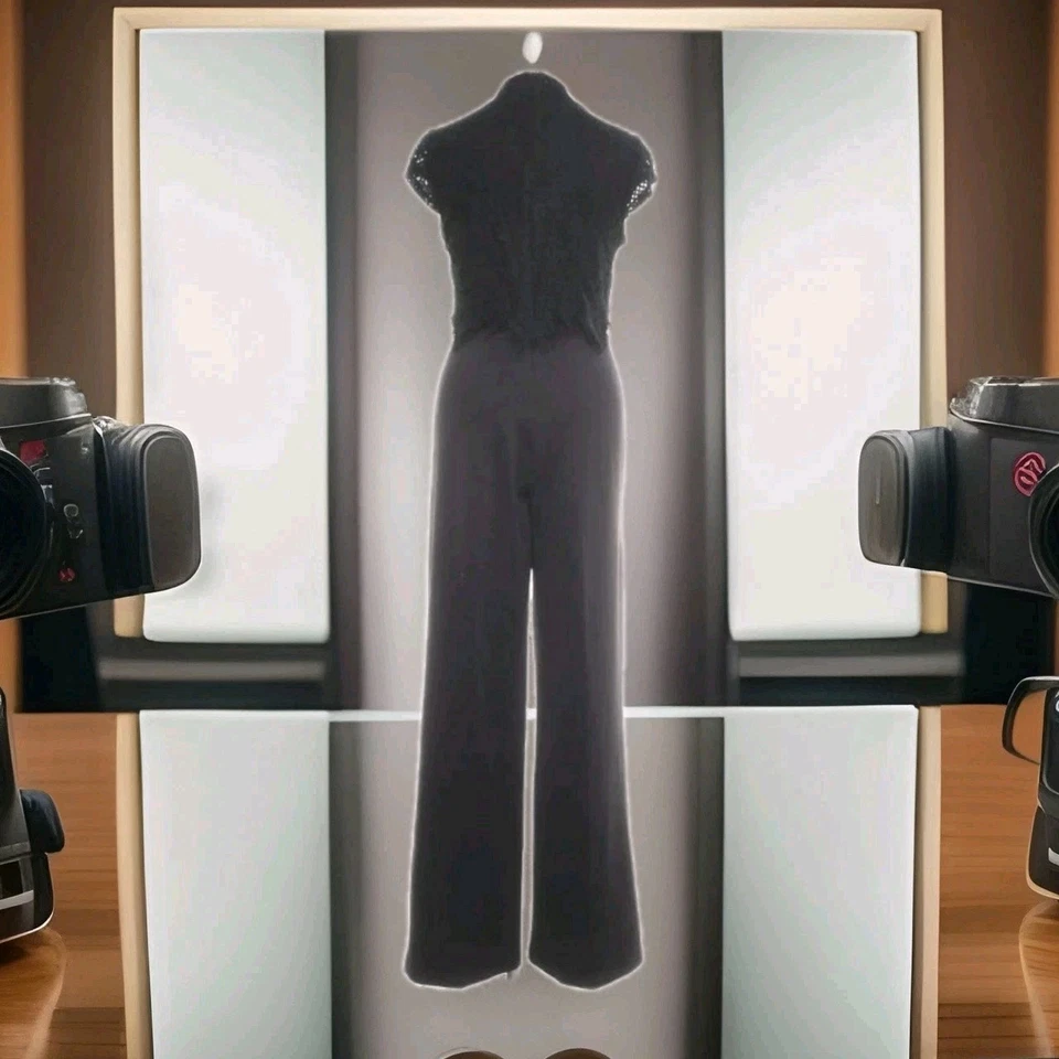 Reserved Jumpsuit/Overall Damen Gr. S/36  Schwarz Spitze- Elegant TOP ♥️ - Bild 2 von 4