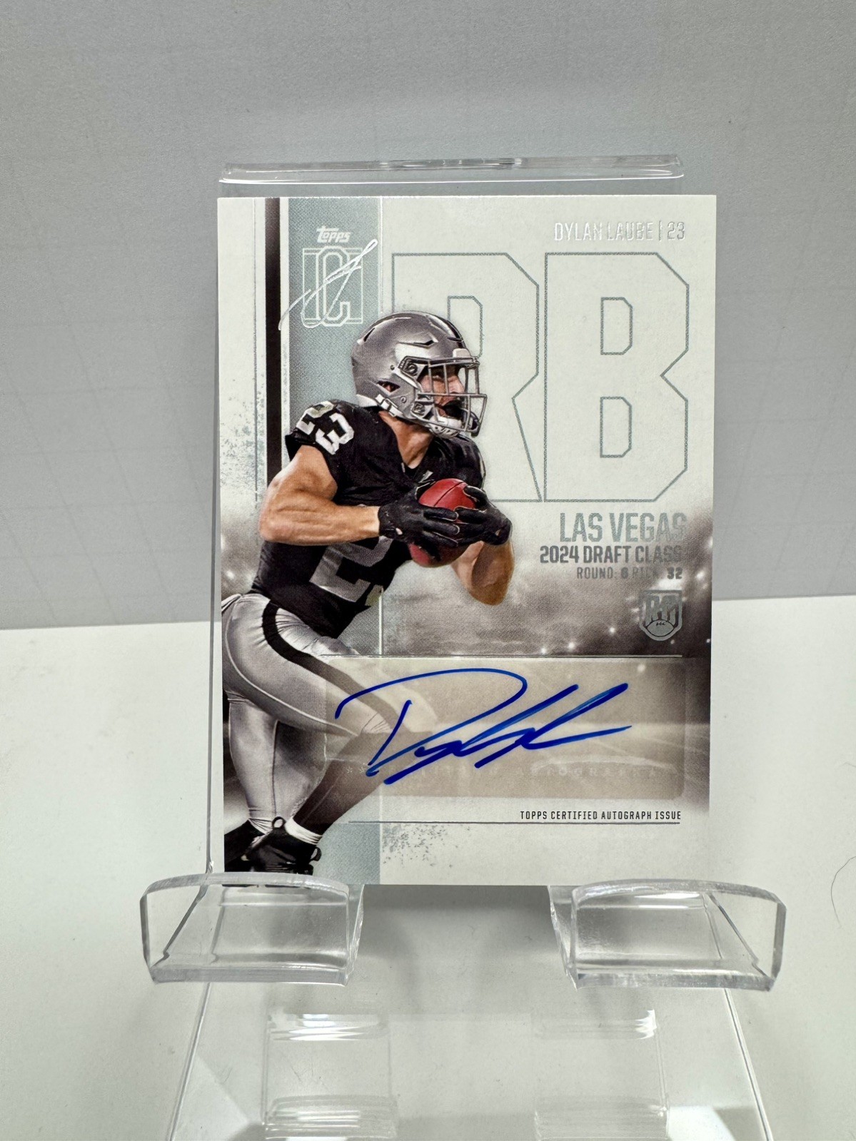 Dylan Laube Topps Signature Class Rookie Class Autograph Variation #RCADLA Base