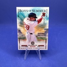 2025 Panini Boys Of Summer Kristian Campbell /249 Rookie #77 - Red Sox