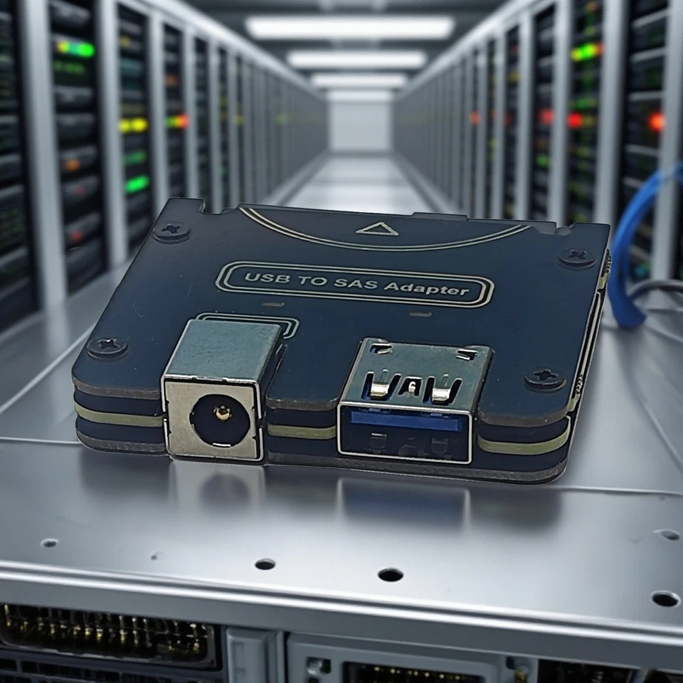 USB 3.0 to SAS Adapter for SFF-8482 SAS Hard Disks to USB 3.0 Converter Adapter - Image 2 of 4