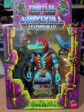 MOTU Origins Turtles of Grayskull LEATHERHEAD Deluxe Action Figure Unpunched NEW
