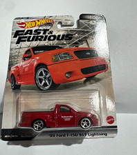 Hot Wheels Fast Furious 1999 Ford F-150 Svt Lightning 164 Diecast Red