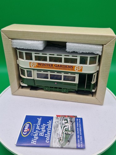 Tranvía de dos pisos CORGI Blackpool 98150 jardines de invierno nuevo en caja. - Imagen 1 de 8