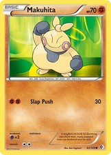 Makuhita 82/149 Boundaries Crossed Pokemon Card NM