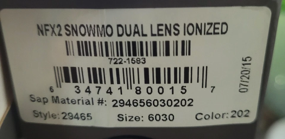 	Dragon Allianc NFX2 Dual Replacement Lens Ionized	722-1583 - Image 3 of 3