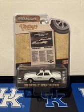 Greenlight 1980 Chevrolet Impala 9C1 Police Vintage Ad Cars Limited Edition