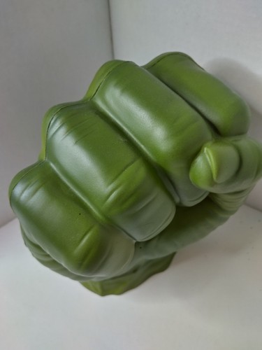 Incredibile Guanto Pugno Schiuma Hulk DESTRA Mano e Cinturino 2011 Hasbro Marvel Avengers - Foto 4 di 6