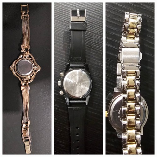 Set Of Three Mixed Brand Watches, Gems, NKI And ... #0521 - Bild 2 von 9