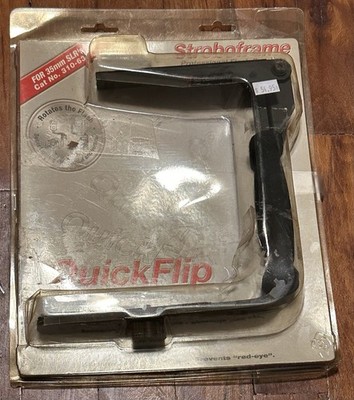 Stroboframe Quick Flip 350 Flash Bracket for 35mm Cameras New In Box