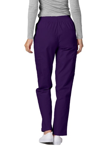 Adar Universal Women's Scrub Set - V-neck Scrub Top and Elastic Pull Scrub Pants - Picture 54 of 84